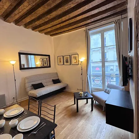 Apartmán Typique Parisien Au Coeur Du Marais Paříž
