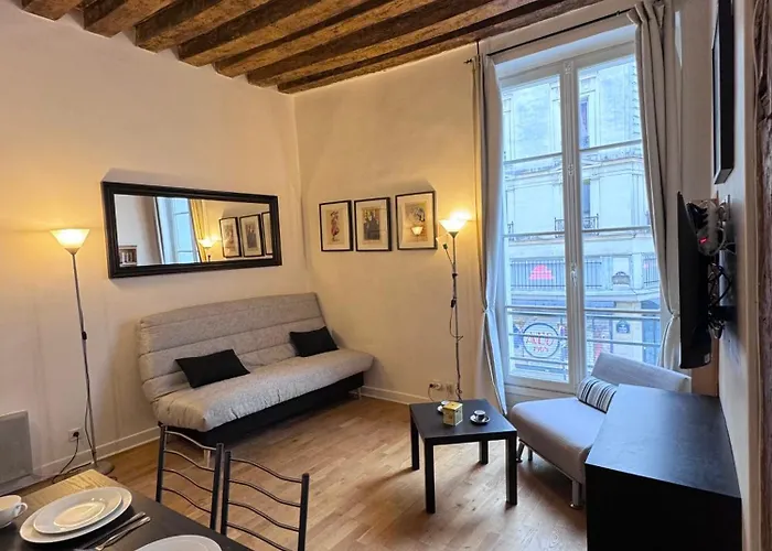 公寓 Typique Parisien Au Coeur Du Marais 巴黎